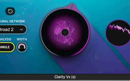 Waves' Clarity Vx & Vx Pro noise reduction plugins: 