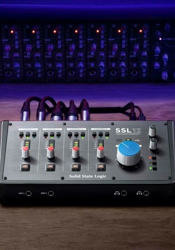 SSL unveils ‘a new class of audio interface’ with SSL 12