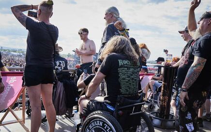 DEFENDER supports accessibility at Germany’s ROCKHARZ Festival