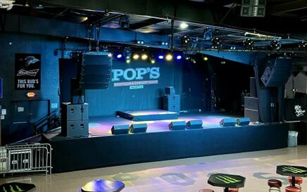 Pop’s Nightclub and Concert Venue gets JBL Pro upgrade