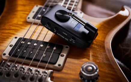 BOSS unveils KATANA:GO Personal Headphone Guitar Amplifier