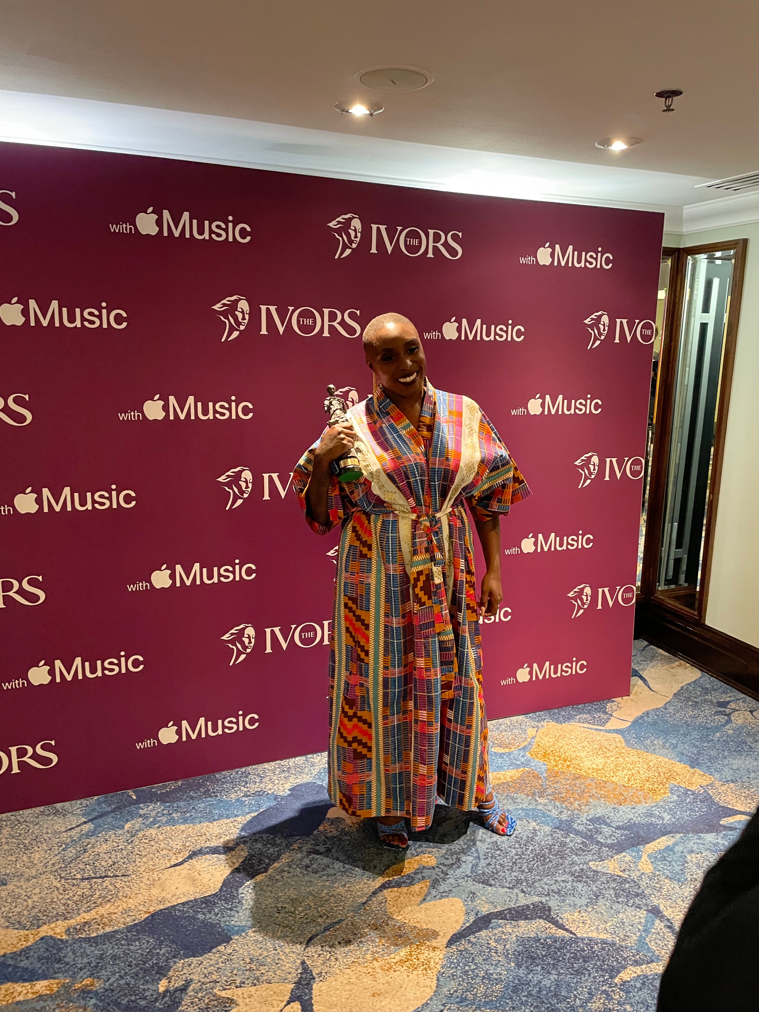 Laura Mvula won the Best Album award with her latest record Pink Noise
