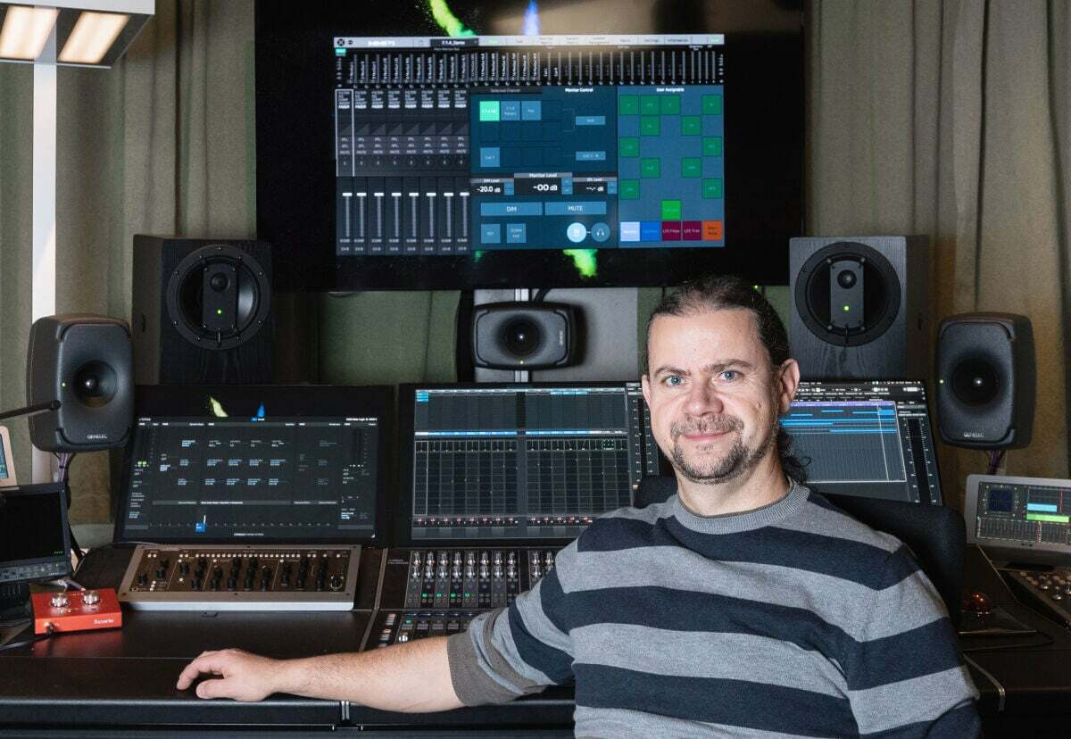 Christian Birkner, Technical Manager at HTWK Leipzig’s campus studios